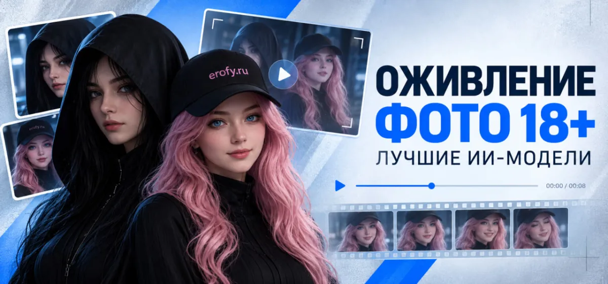 Порно оживление фото через ИИ 18+ | Лучшие нейросети для анимации 2026